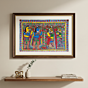 Handcrafted Madhubani Painting – Ram Sita Vivah | Unframed