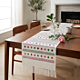 Handloom Traditional Assamese Motifs Table Runner | 160x34x1 cm