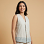 Handmade Smocking Vest| XL