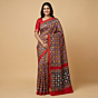 Handloom Ikat SIlk Saree | Multicolour