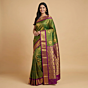Handloom Kanchipuram Silk Saree | Green