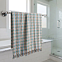 Handwoven Checkered Cotton Towel| Multicolour