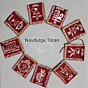 Handcrafted Aipan NavDurga Swaroop Toran