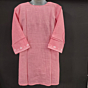 Women Embroidered Pure Cotton Straight Kurta