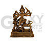 Handcrafted Bengal Dokra Goddess Mahisasurmardini Idol