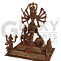 Handcrafted Dokra Goddess Mahisasurmardini  - Big