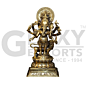 Handcrafted Dokra God Drishti Ganesha-Home Decor- Brass Item