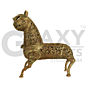 Handcrafted Dokra The Panther- Home Decor - Brass Item