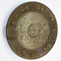 Stone & dokra big round tray - Home Decor - Fusion -Dokra & Stone mix- Fusion Dokra