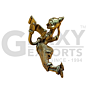 Sleeping Lady Reading Book Bengal Dokra Brass Showpiece