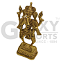 God 5-inch Dancing Ganesh With Esraj - GI Certified Bengal Dokra