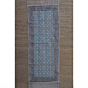 Hand Block Prints Bedsides Rug | 60x150 cm | Blue