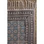 Hand Block Prints Bedsides Rug | 60x150 cm | Blue