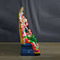 Handcrafted Goddess Samayapurathamman Idol | 64x38x25cm