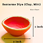 Handcrafted Natural Mitti Diyas for Diwali | Pack of 11