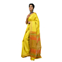 Jharcraft Tussar Eri Saree | Yellow