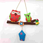 wall hanging product with owls
