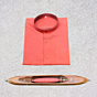 Natural Dyed Shirt - Rust Colour