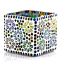 Square Glass Mosaic Candle Holder