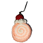 Crochet SWISS ROLL CAKE Charm