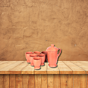 Terracotta Teacup Set with Mug