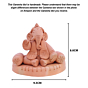 Handmade Terracotta Ganesha Idol | A Karveer Crafts