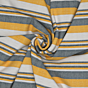 Kerala Gradient Verdant Waves Stripes Double Bedsheet Cotton with Pillow Covers