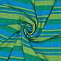 Striped Double Cotton Bedsheet with Pillow Covers