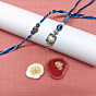 Handcrafted Cotton Thread Rakhi Duo