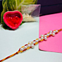 Woven Pearl Rakhi 