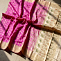 Pure Banarasi Handloom Katan Silk Saree | Pink