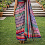 Handloom Cotton Gamcha Saree  