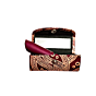 Handcrafted Leather Lipstick Case with Mirror