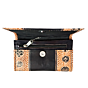 Genuine  Leather Shantiniketan Clutch Bag purse