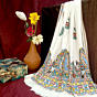 Varnpakshi Handpainted Dupatta