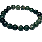 Moss Agate Gemstone Bracelet 