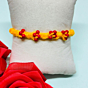 Handmade Woolen Thread Beads Rakhi