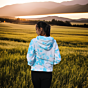 Unisex Tie-Dye Hooded Sweatshirt - Full Sleeve Blue