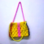 Handmade Macrame Purse | Multicolour
