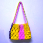 Handmade Macrame Purse | Multicolour
