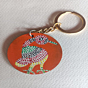 Handcrafted Bhil Pithora Art Key Chain
