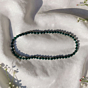  Handmade Green Jade Stone Necklace I 26 inch beads size 8 mm 