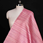 Handloom Tussar Silk Saree with Running Blouse Piece | Plain Weaving | Blush Pink