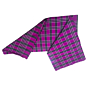 Handloom Magenta Single Cotton  Bedsheet | 90x60