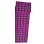 Handloom Magenta Single Cotton  Bedsheet | 90x60