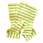 Handloom Single Cotton stripe  Bedsheet  | 100x72