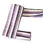 Handloom  Cotton stripe  Bedsheet  | 100x72