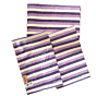 Handloom  Cotton stripe  Bedsheet  | 100x72