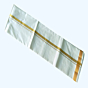 Plain Cream Dhothi with Golden Zari Brown | Cream | Artsilk | 30 Kuligai Border size