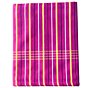 Handloom Cotton Striped Multi Colour Bedsheet